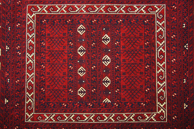 Afghaans tapijt - 250 x 157 cm - rood