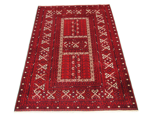 Afghaans tapijt - 256 x 168 cm - rood