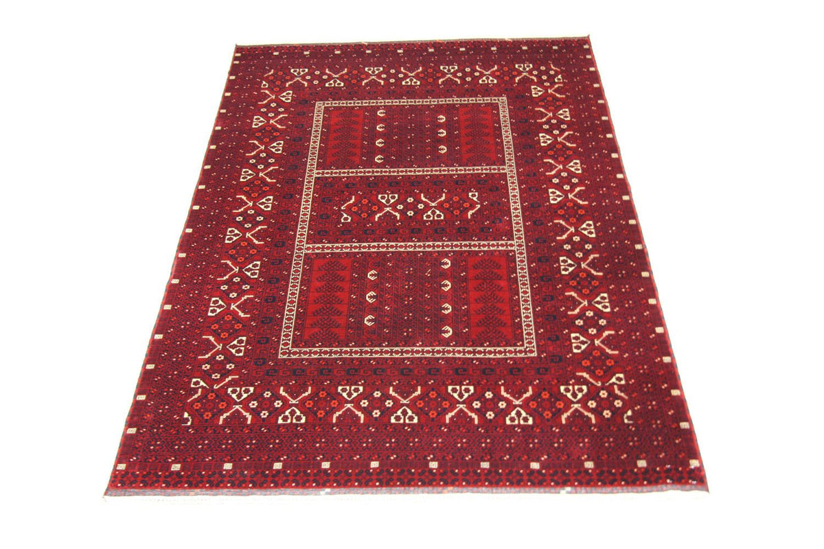 Afghaans tapijt - 250 x 170 cm - rood