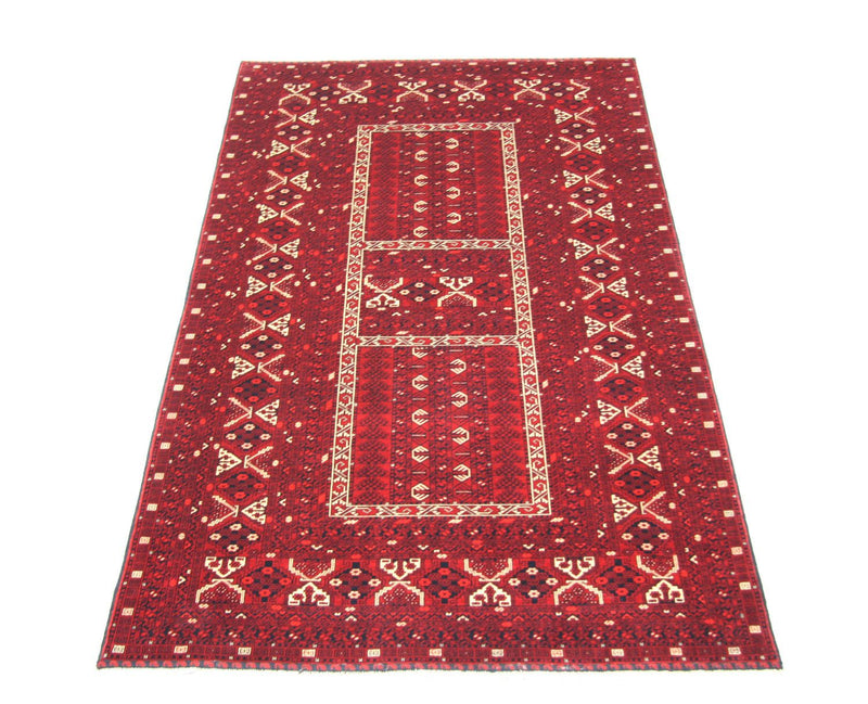 Afghaans tapijt - 252 x 166 cm - rood