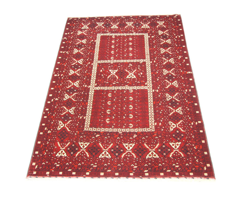 Afghaans tapijt - 247 x 161 cm - rood
