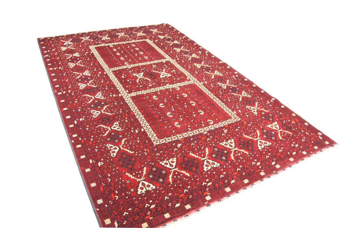 Afghaans tapijt - 247 x 161 cm - rood