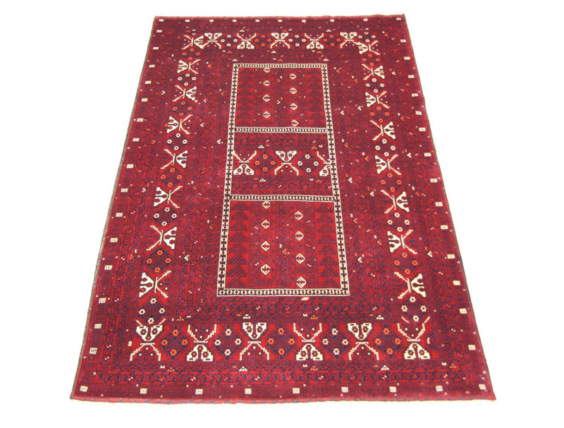 Afghaans tapijt - 248 x 158 cm - rood