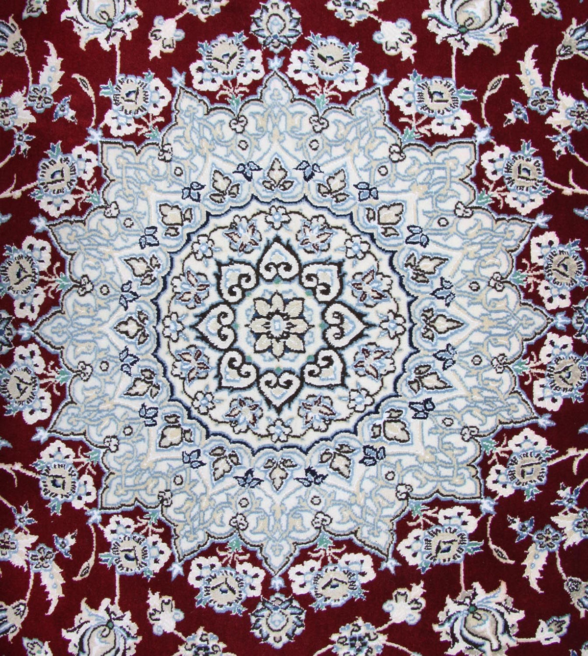 Perzisch tapijt - Nain - Koninklijk - 320 x 204 cm - blauw