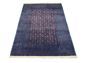 Afghaans tapijt - Bukhara - 286 x 198 cm - blauw