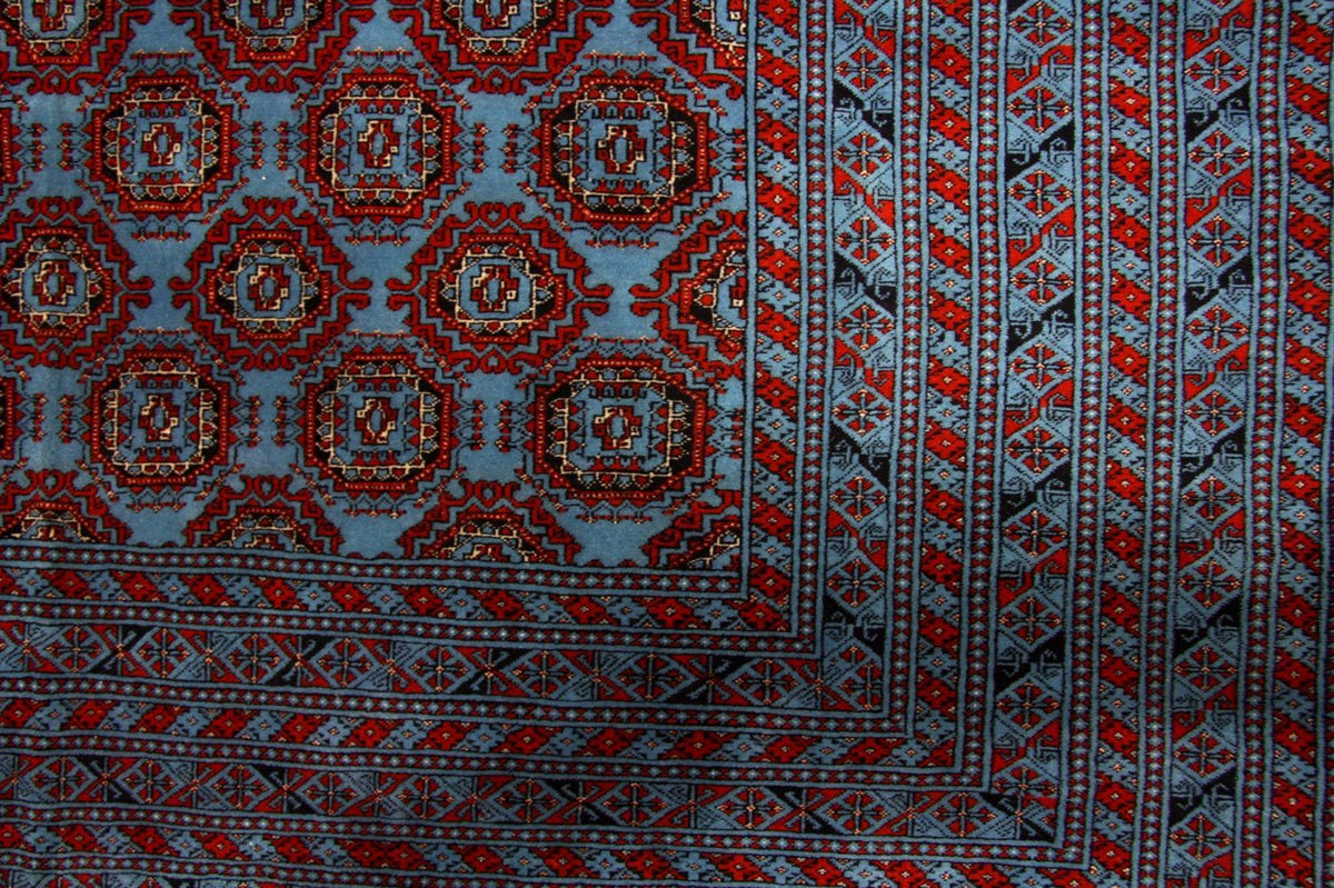 Afghaans tapijt - Bukhara - 286 x 198 cm - blauw