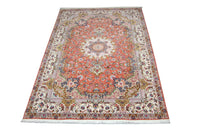 Perzisch tapijt - Tabriz - Royal - 302 x 202 cm - oranje