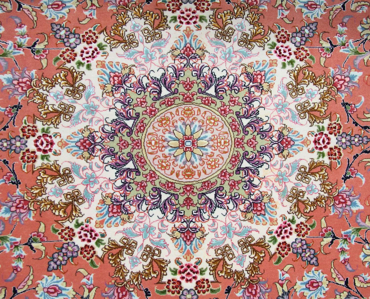 Perzisch tapijt - Tabriz - Royal - 302 x 202 cm - oranje
