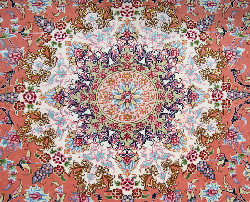 Perzisch tapijt - Tabriz - Royal - 302 x 202 cm - oranje