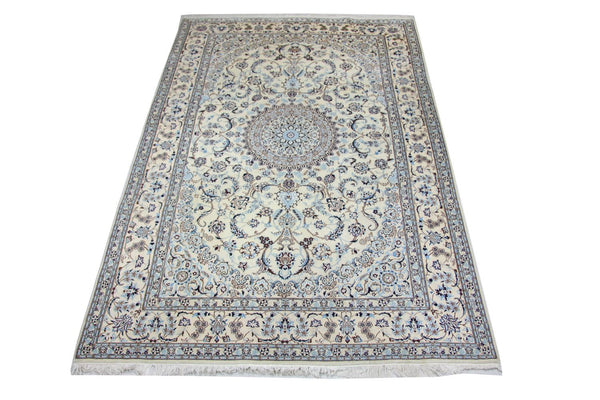 Perzisch tapijt - Nain - Premium - 300 x 200 cm - blauw
