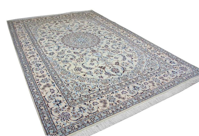 Perzisch tapijt - Nain - Premium - 300 x 200 cm - blauw