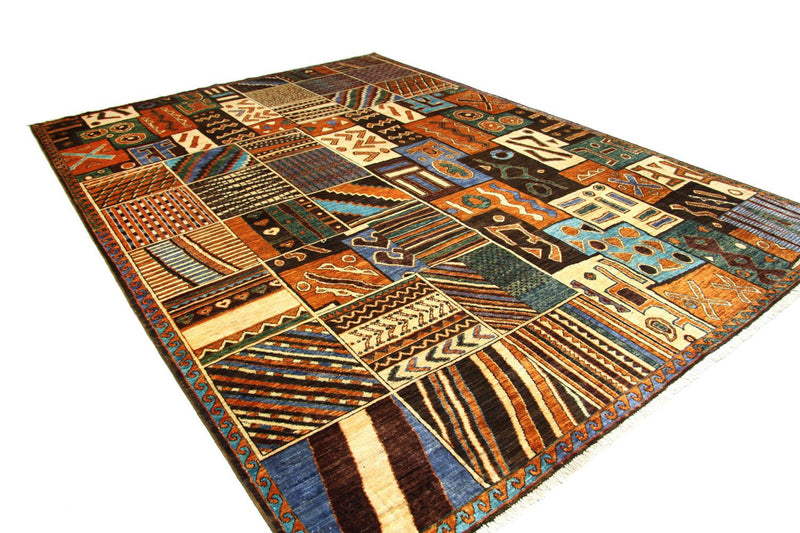 Afghaans tapijt - 305 x 220 cm - veelkleurig