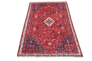 Perzisch Tapijt - Nomadisch - 274 x 175 cm - rood
