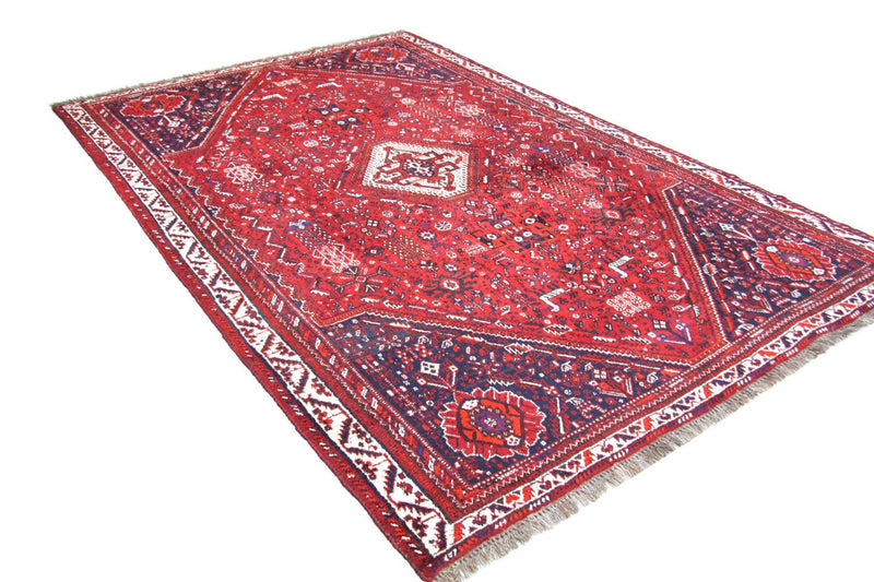 Perzisch Tapijt - Nomadisch - 274 x 175 cm - rood