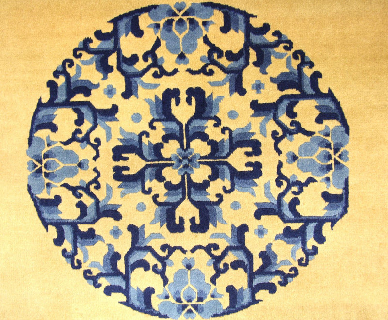 China Tapijt - 305 x 213 cm - goud