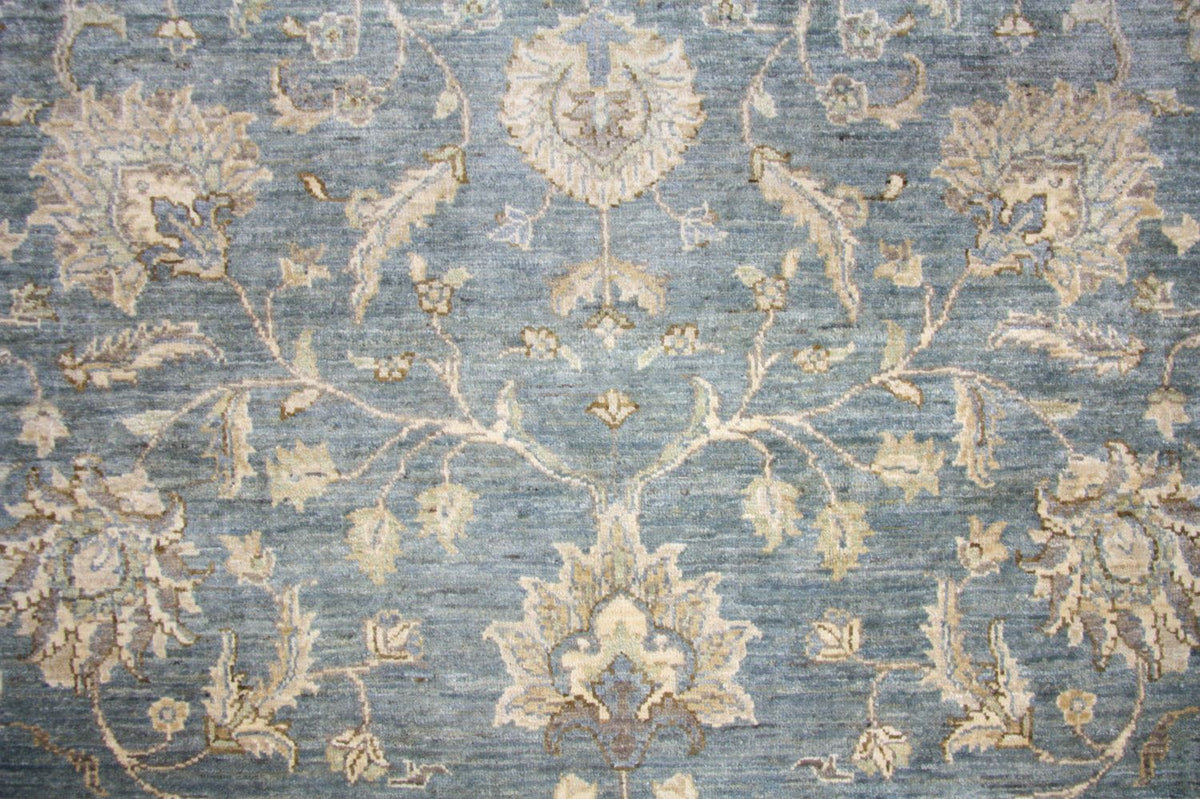 Ziegler tapijt - 288 x 208 cm - blauw