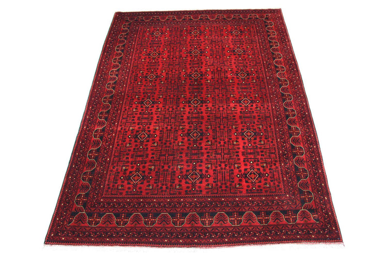 Afghaans tapijt - Kunduz - 290 x 207 cm - rood