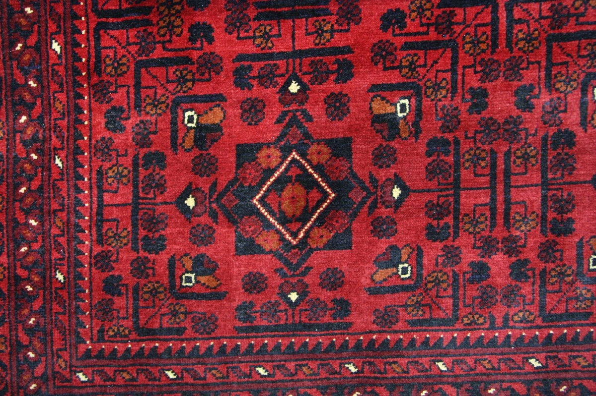 Afghaans tapijt - Kunduz - 290 x 207 cm - rood