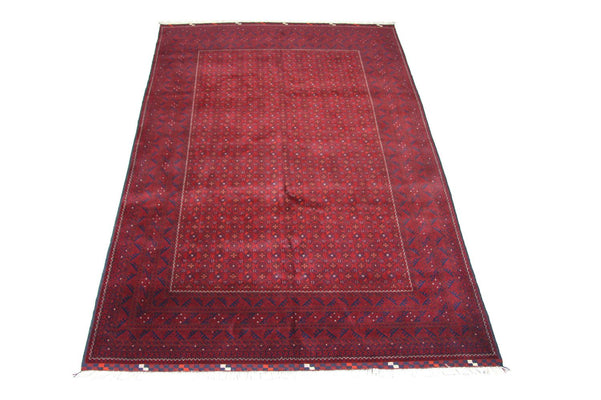 Afghaans tapijt - 288 x 193 cm - rood