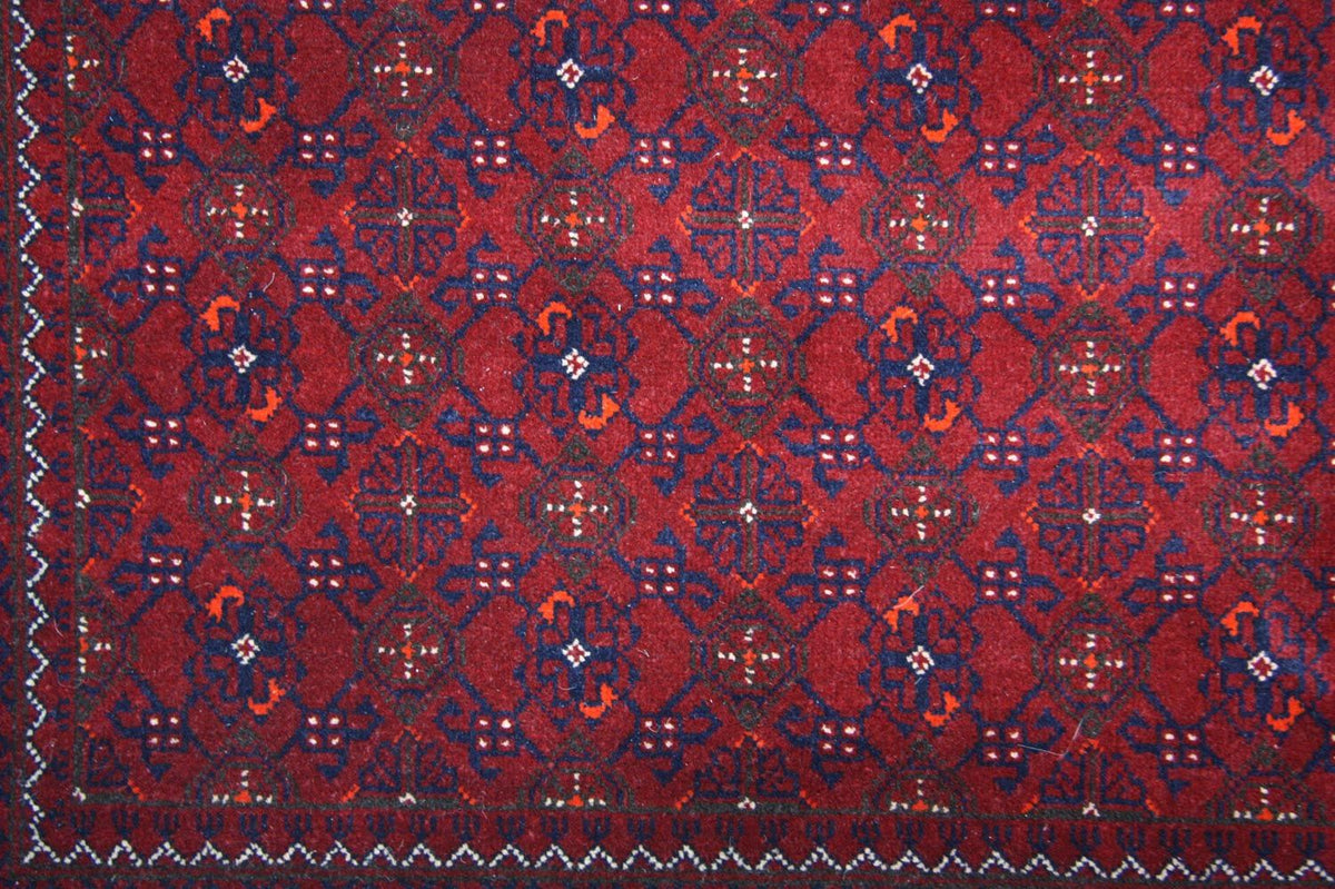 Afghaans tapijt - 288 x 193 cm - rood