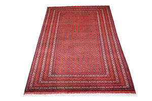 Afghaans tapijt - Bukhara - 296 x 191 cm - rood