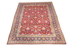 Perzisch tapijt - Keshan - 296 x 210 cm - rood