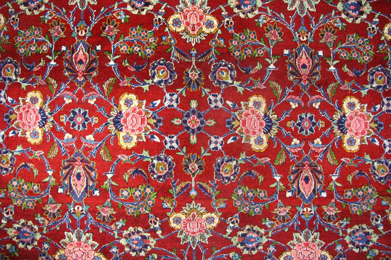 Perzisch tapijt - Keshan - 296 x 210 cm - rood