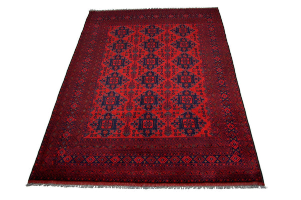 Afghaans tapijt - 290 x 205 cm - rood