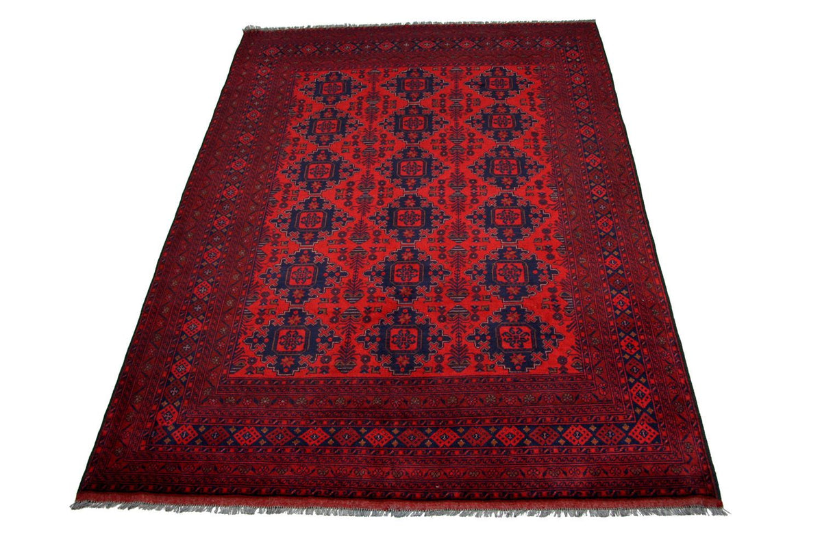 Afghaans tapijt - 290 x 205 cm - rood