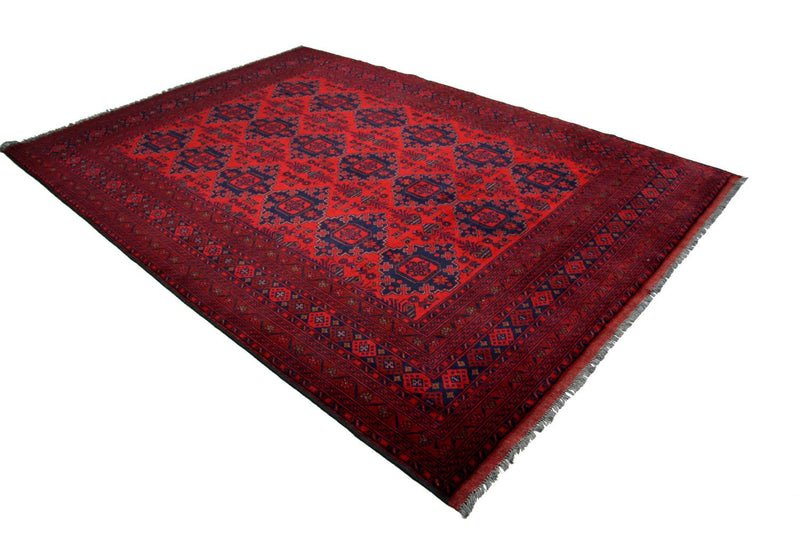 Afghaans tapijt - 290 x 205 cm - rood