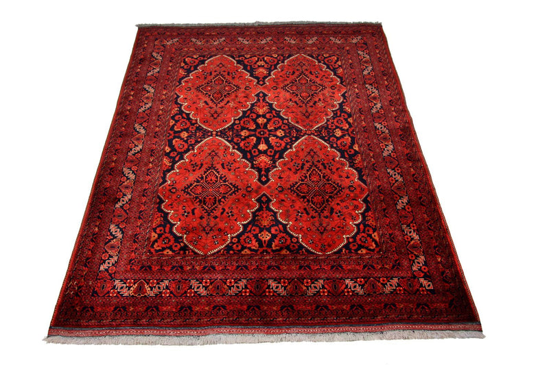 Afghaans tapijt - Kunduz - 274 x 197 cm - rood