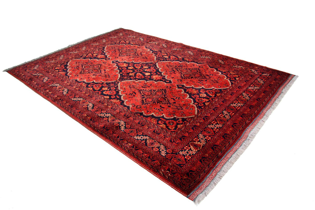 Afghaans tapijt - Kunduz - 274 x 197 cm - rood