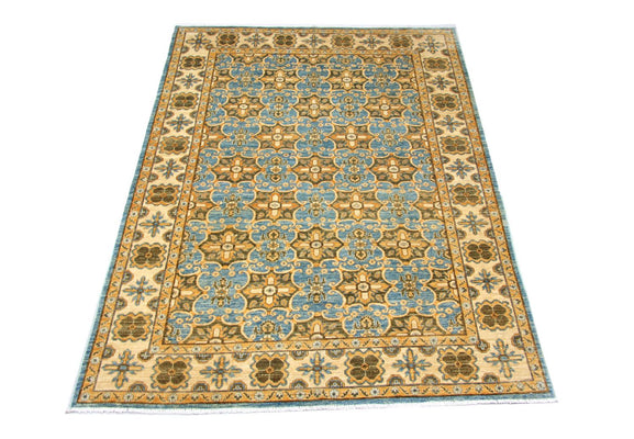 Ziegler Tapijt - Kazak - 255 x 183 cm - blauw