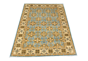 Ziegler Tapijt - Kazak - 255 x 183 cm - blauw