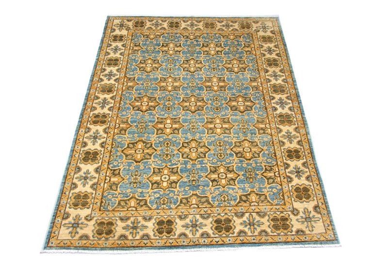 Ziegler Tapijt - Kazak - 255 x 183 cm - blauw