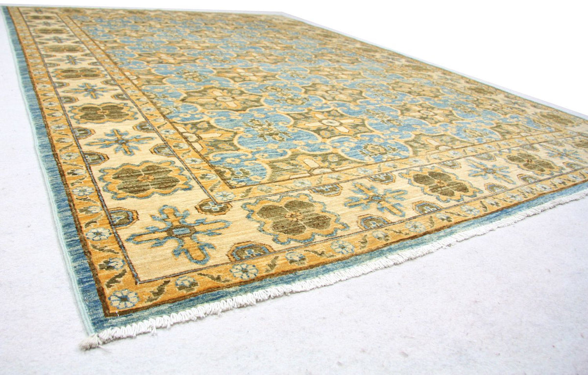 Ziegler Tapijt - Kazak - 255 x 183 cm - blauw