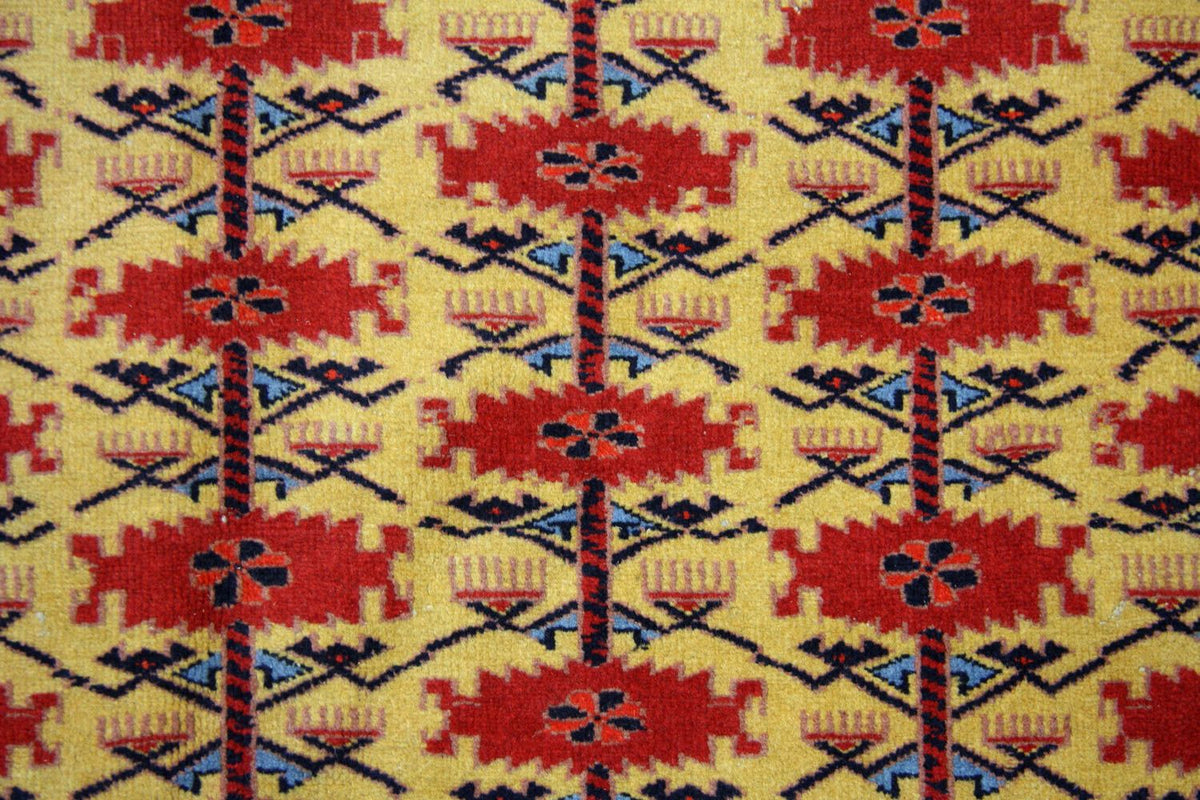 Afghaans tapijt - Bukhara - 298 x 200 cm - goud