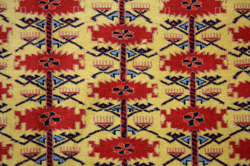 Afghaans tapijt - Bukhara - 298 x 200 cm - goud