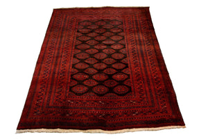 Afghaans tapijt - Bukhara - 275 x 198 cm - rood