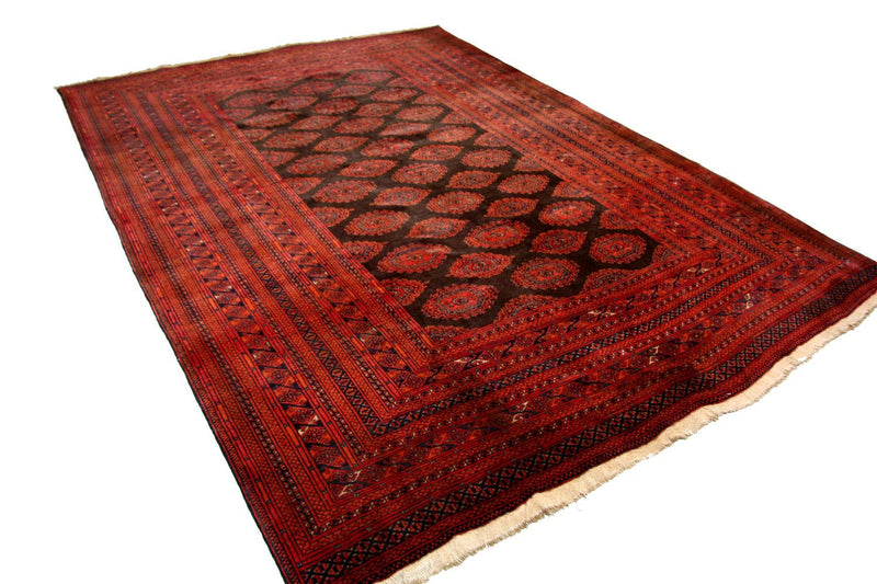Afghaans tapijt - Bukhara - 275 x 198 cm - rood