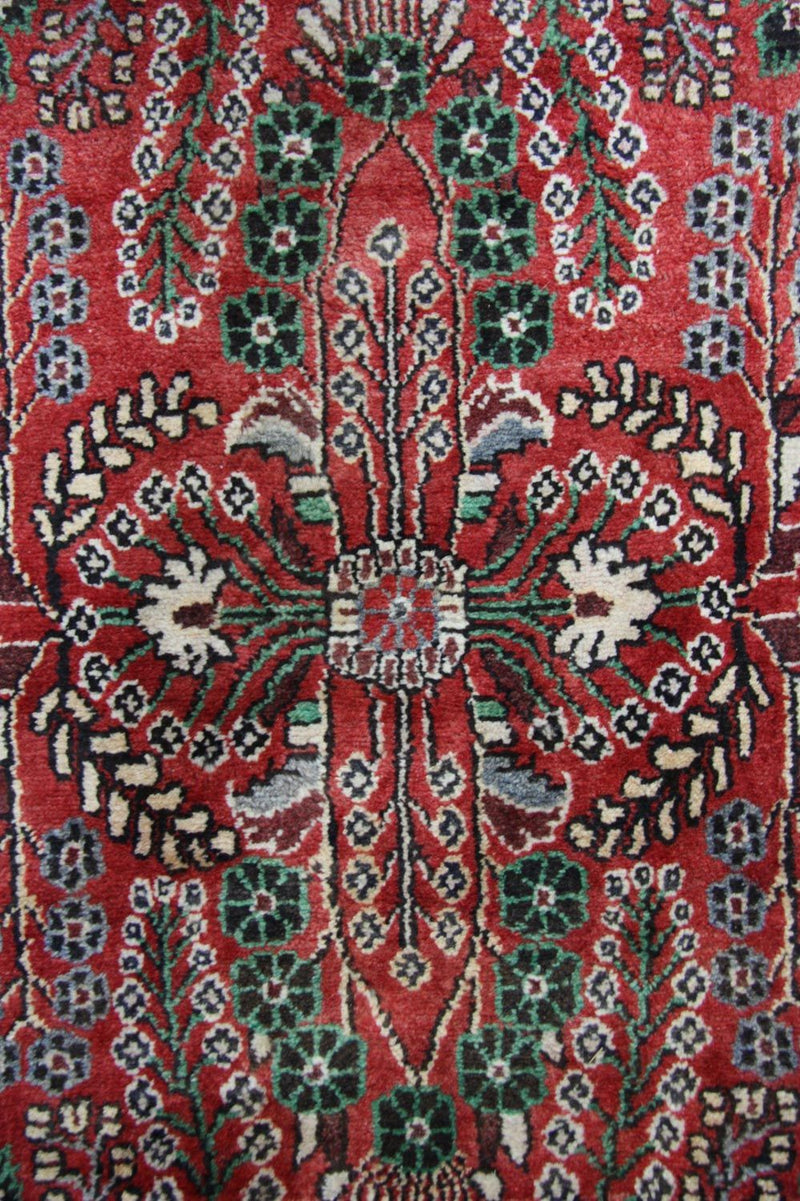 Loper Perzisch Tapijt - Nomadisch - 453 x 90 cm - rood