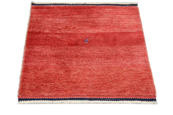 Gabbeh tapijt - Perzisch vierkant  - 111 x 111 cm - rood