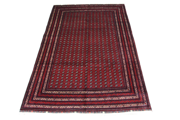Afghaans tapijt - Bukhara - 293 x 196 cm - rood
