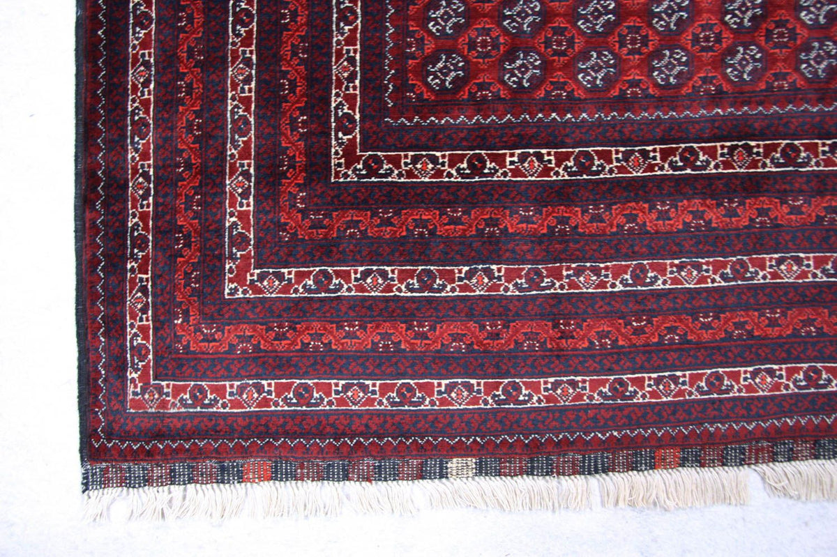 Afghaans tapijt - Bukhara - 293 x 196 cm - rood