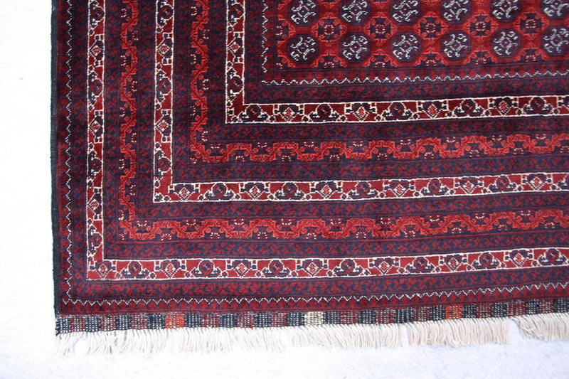 Afghaans tapijt - Bukhara - 293 x 196 cm - rood