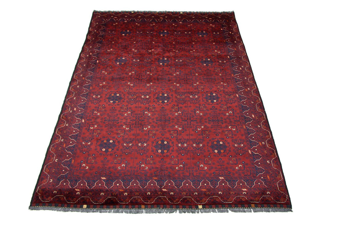Afghaans tapijt - 293 x 196 cm - rood