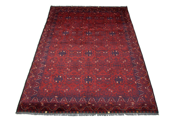 Afghaans tapijt - 293 x 196 cm - rood