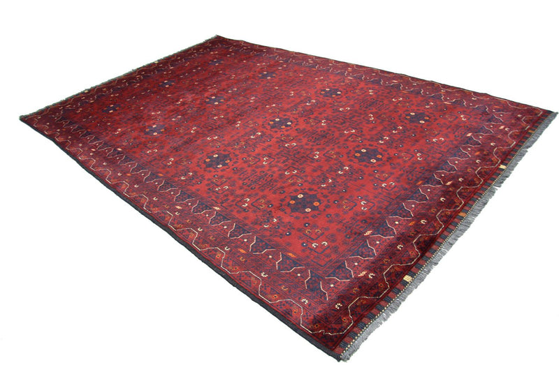 Afghaans tapijt - 293 x 196 cm - rood