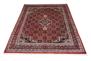 Perzisch tapijt - Bijar - 313 x 250 cm - rood