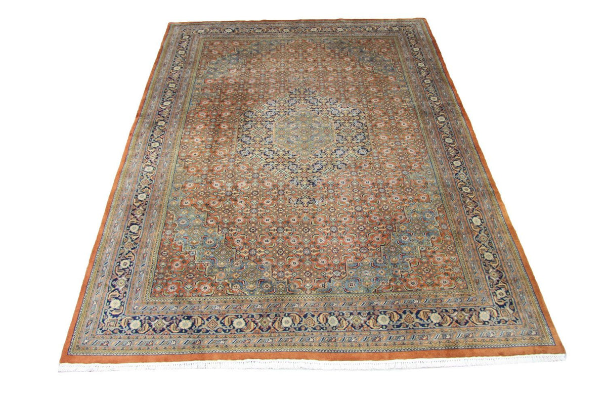 Perzisch tapijt - Bijar - 348 x 250 cm - blauw